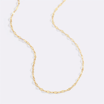 Petal Gold Chain Necklace