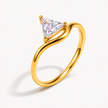Aurora Solitaire Ring