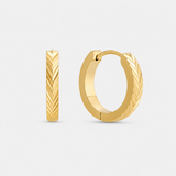 Bold Huggie Earrings