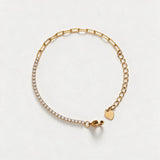 Half Tennis Bracelet